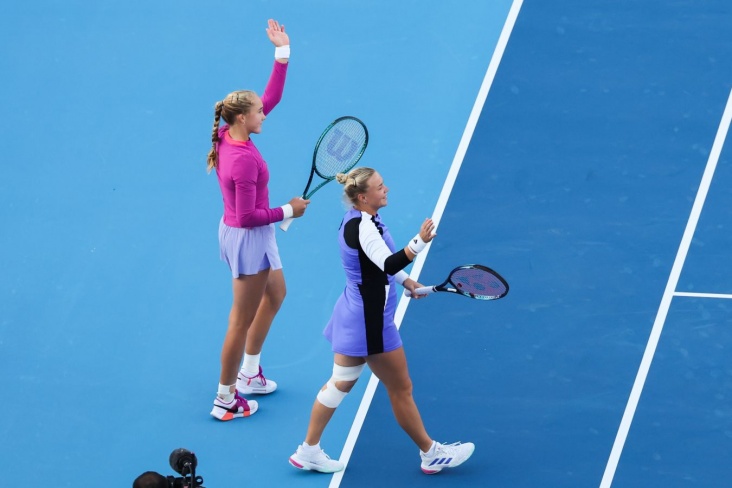 Медведицы одержали победу над соперницами в полуфинале Australian Open в одиночном разряде, теперь пора повторить успех в парном разряде.